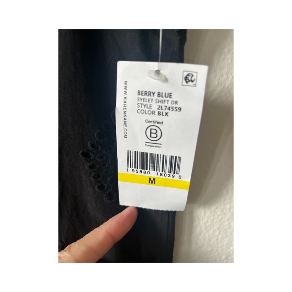 NWT LBD sleeveless Scalloped Minimalist Workwear Office Dress - Picture 6 of 6
